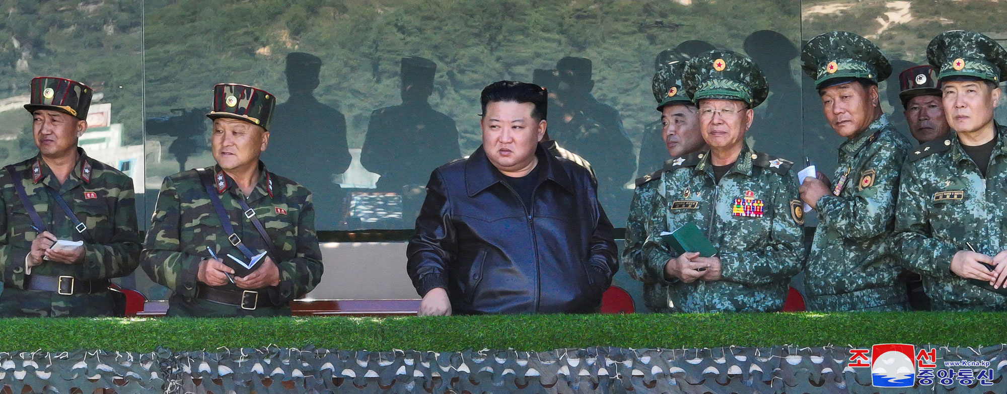 President of State Affairs Kim Jong Un inspects training base of special operation units of KPA in western area