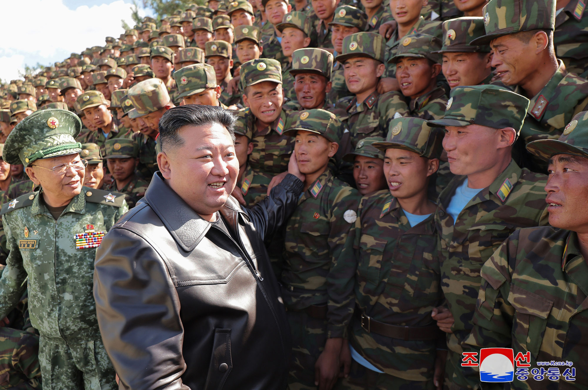 President of State Affairs Kim Jong Un inspects training base of special operation units of KPA in western area