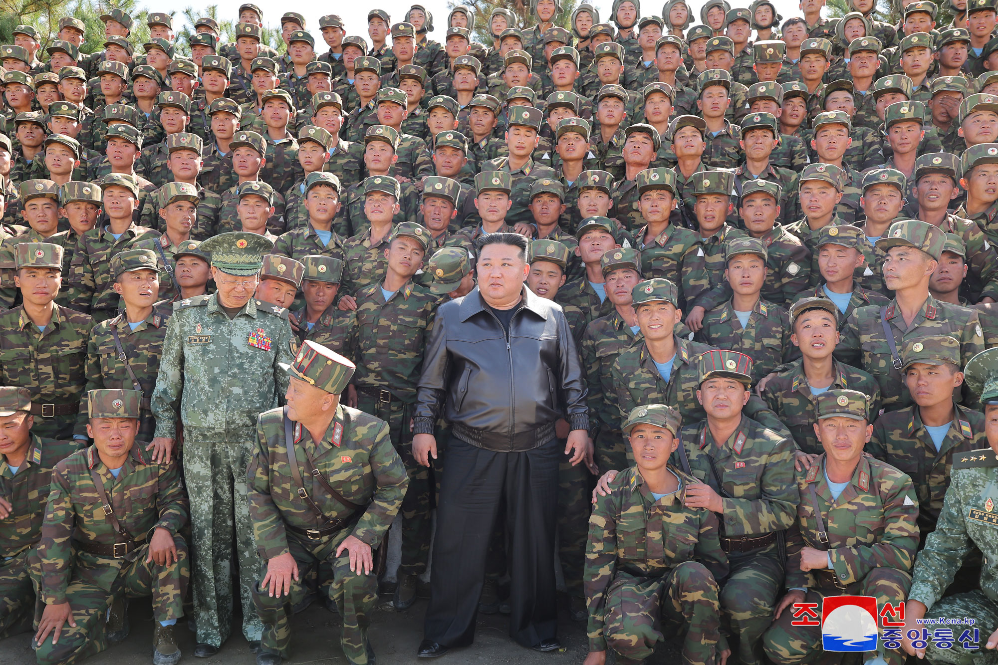 President of State Affairs Kim Jong Un inspects training base of special operation units of KPA in western area