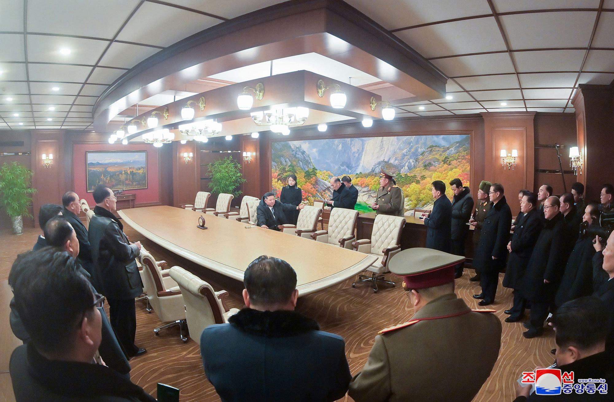 President of State Affairs Kim Jong Un inspects service facilities in Kalma Coastal Resort