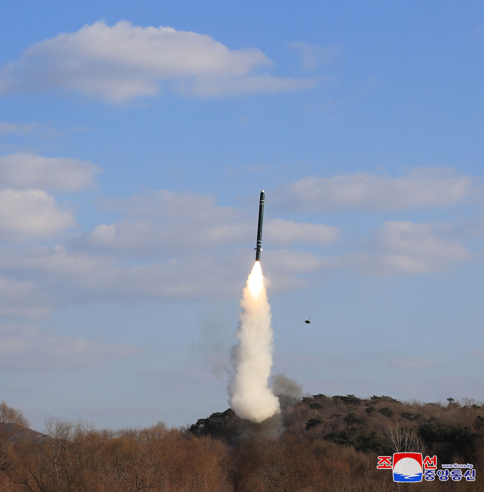 Efectuada la prueba del sistema de armamento importante