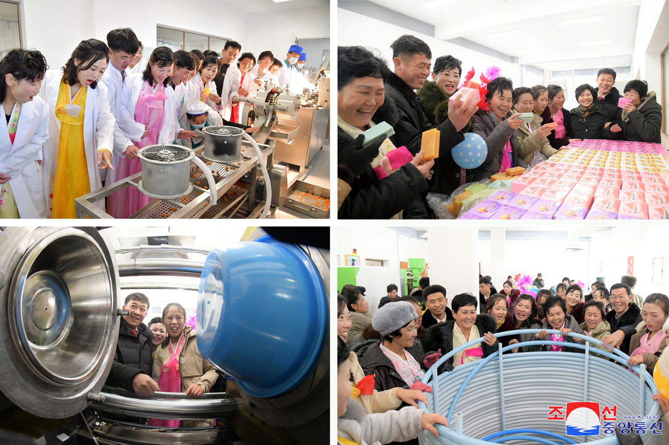 Regional-industry factories inaugurated in city of Kusong