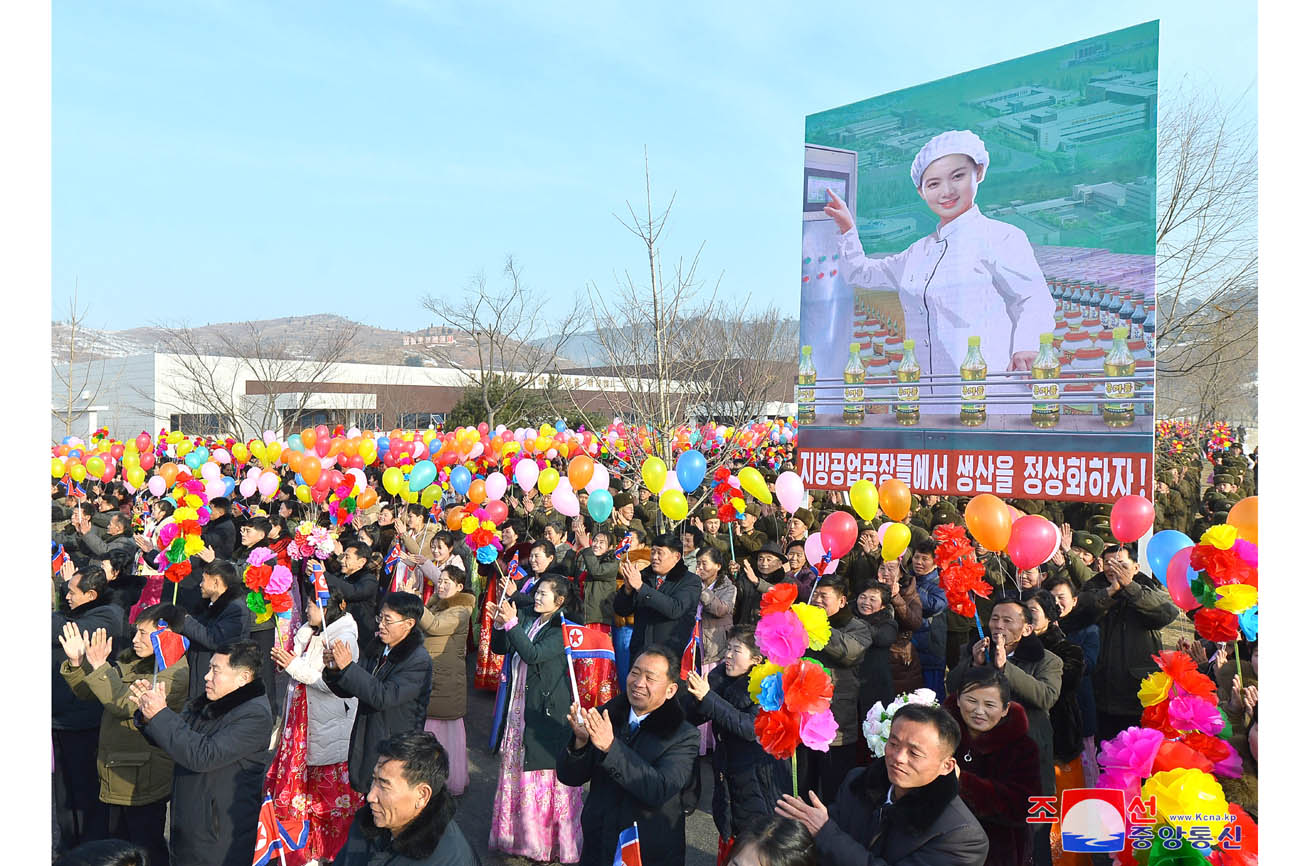 Regional-industry factories inaugurated in Jangphung County