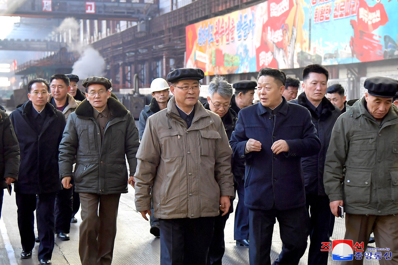 Pak Thae Song recorre varios sectores de provincias Hamgyong del Sur y del Norte